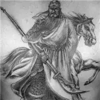 关公头像图片大全手持关公刀荡气回肠