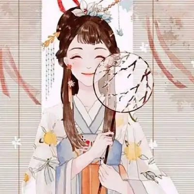 可爱动漫仙气闺蜜头像