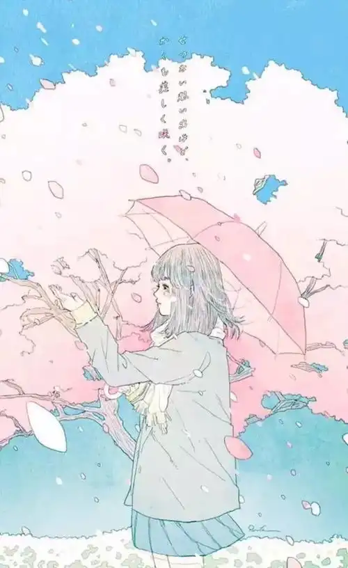 清冷系女孩动漫头像