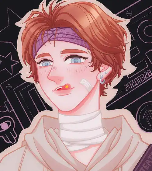原创男生头像系列男人