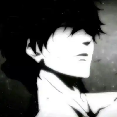 动漫男生头像帅气冷酷黑