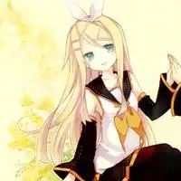 黄色系女生头像大全动漫