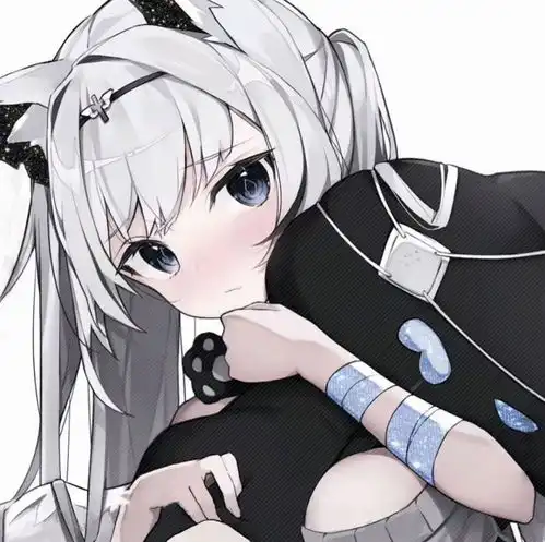 纯欲系女高级感头像漫画