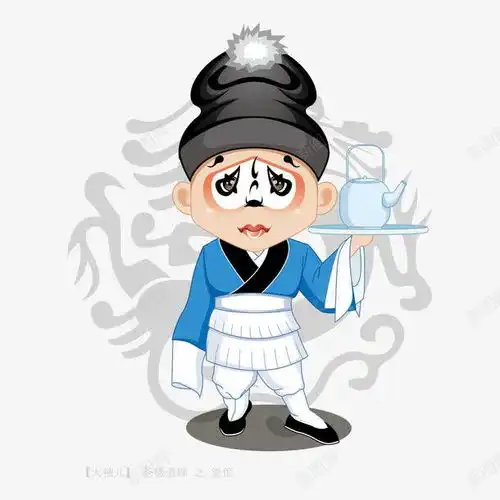 京剧人物卡通版矢量图高清素材png设计图片免费下载页面网页平面电商创意素材png素材素材
