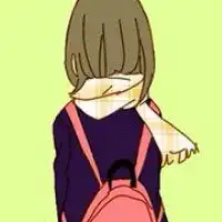 女生头像背影动漫微信头像图片大全