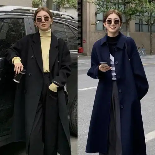 会穿大衣才是真搭配高手,瞧韩系博主的随意穿法,跟着学稳赢