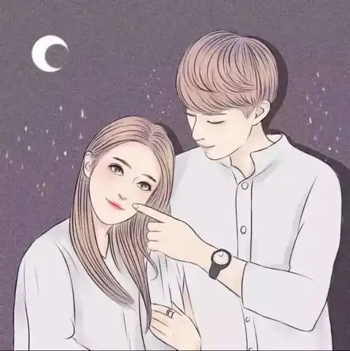 情侣头像想和你一屋两人三餐四季,一直到老