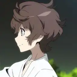 黑色侧脸头像男动漫系女