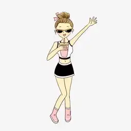 韩系女动漫头像手绘