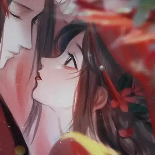 红色系卡通头像可爱萌古