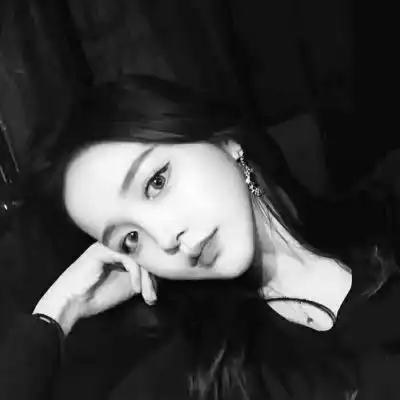 女生头像黑白高冷霸气超拽孤独女生头像