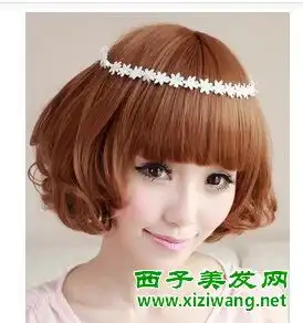 波波头卡通女生头像少女