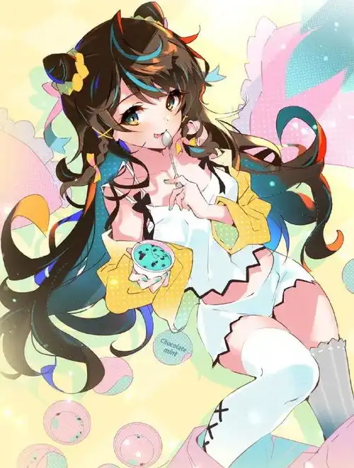 cg原画插画教程猫系少女作者画师