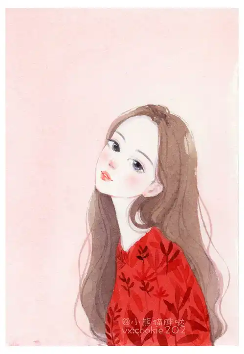 人物插画唯美系列插图