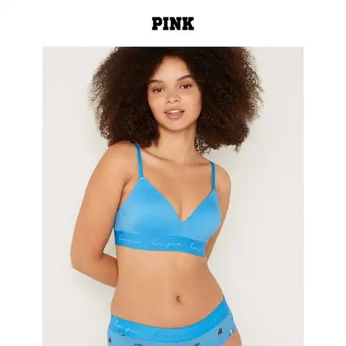 薄蓝色系头像内衣