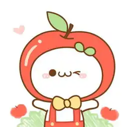 头上长草的颜文字君水果头像