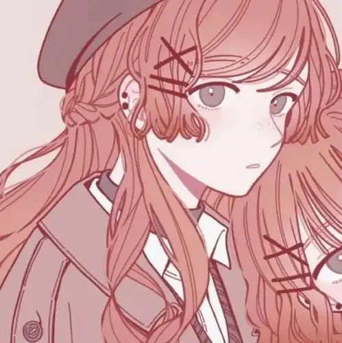 动漫女生头像闺蜜头像并肩而立成为更好的大人