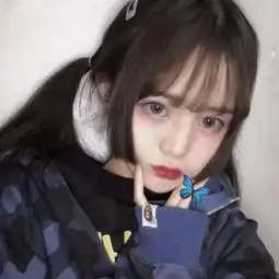 侧颜女生唯美头像