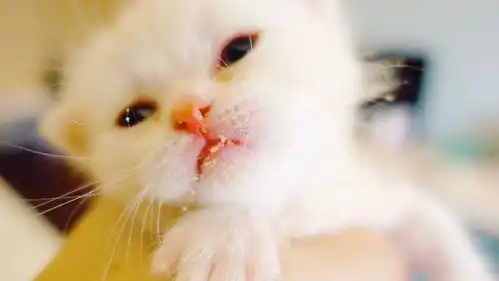 小奶猫偷吃被主人抓获快放开我,否则小拳拳萌死你