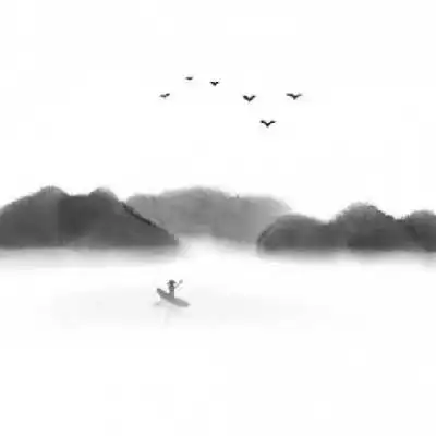 好看的古风动漫头像山水风景经典仙气风景头像不要人物