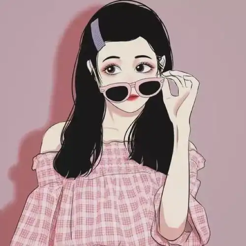 简约头像手绘人脸