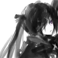 黑猫头像动漫帅气