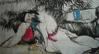 李白喝酒图片大全