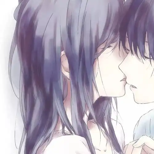 情侣头像爱其实不远只要我们足够勇敢