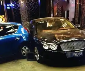 女司机倒车撞上王思聪家宾利,车损40万,却一分钱不要赔