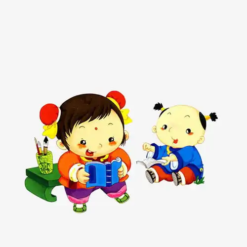 读书卡通头像动漫