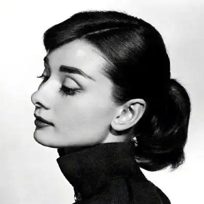 赫本头像经典复古奥黛丽赫本高清头像图片