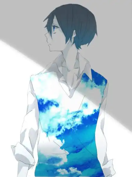 求像这样的动漫男头像,暖系的