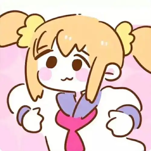 女生粉色卡通系头像卡通