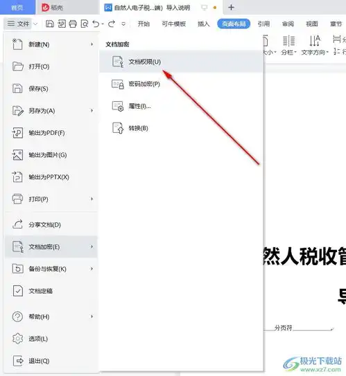 电脑版wps文档如何开启私密保护