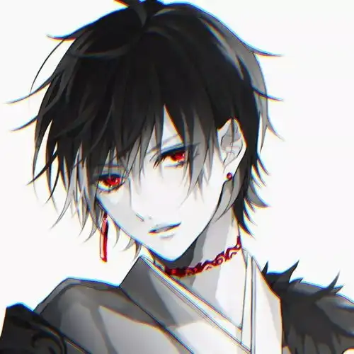 超赞男女生黑白动漫头像又又又更新啦