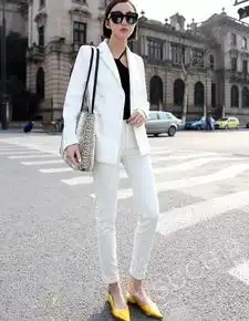 这么穿西装,美丽又帅气