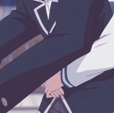 绿色系的闺蜜头像动漫情