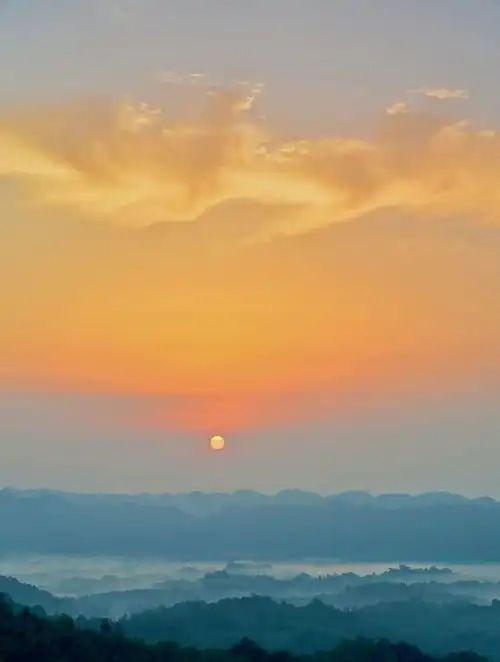 夏天的风带来了天台山清凉,6月壁纸来了