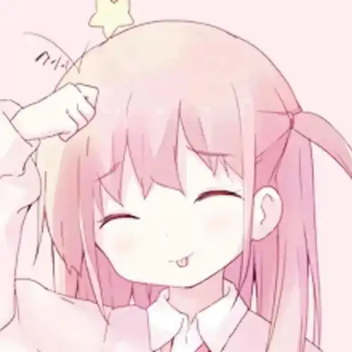 萌系二次元情侣头像真人