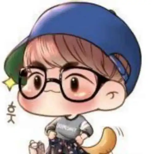 卡通图片可爱头像素描健