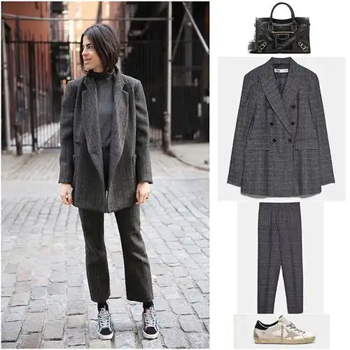 大衣外套这么穿,回头率满分,不信你试试看