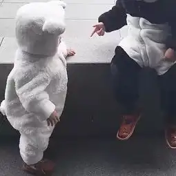 情侣头像男女一对小孩