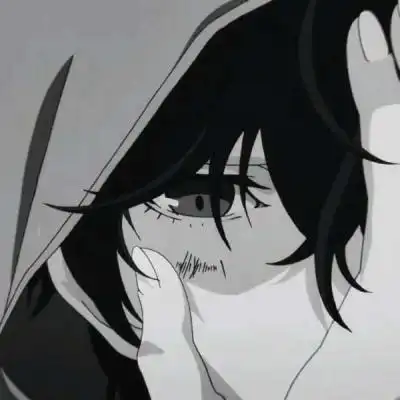 黑暗很丧的头像动漫少女可爱点