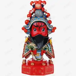 卡通脸谱头像工艺品