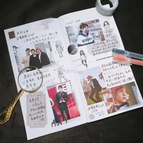 各位手帐er都是怎么排版的