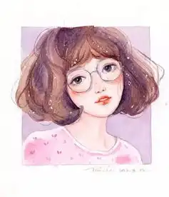 50张精美的小清新人物插画