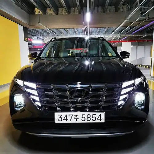 韩系suv的颜值巅峰全新现代途胜街拍