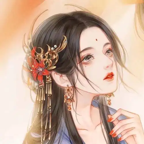 古典古风唯美动漫女头绝美的古风少女头像合集