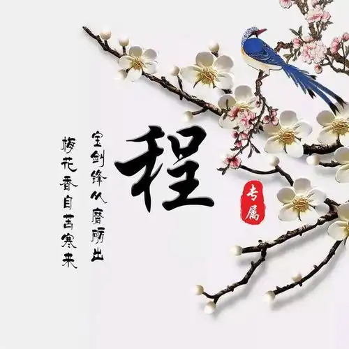 用你的名字做微信头像,超好看古风姓氏头像,快来带走换上吧