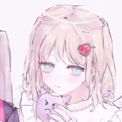 闺蜜头像黑色系动漫米有